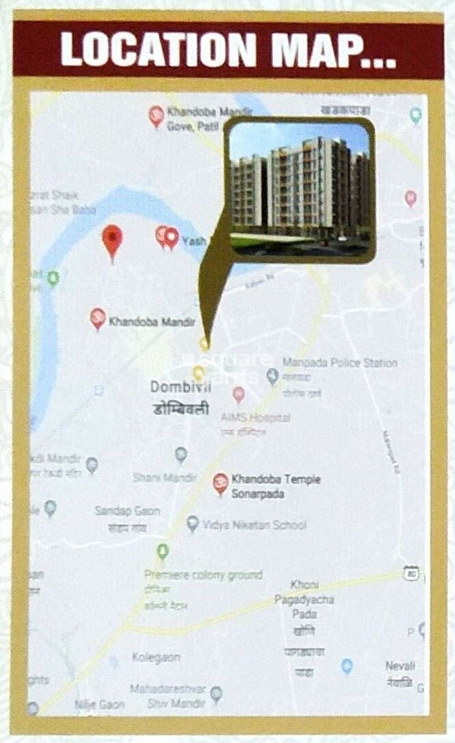 Shiv Savli Apartment Location Image