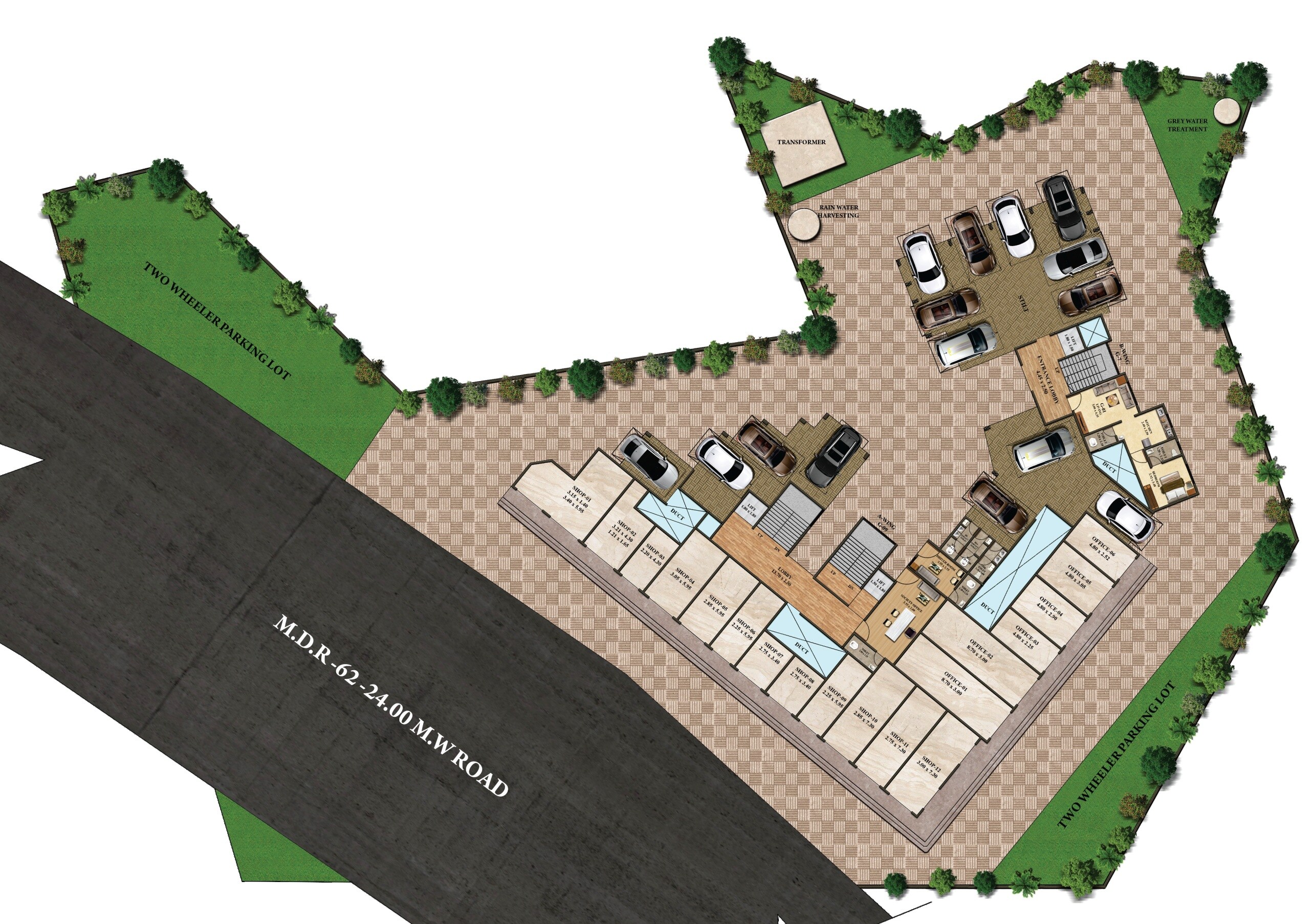 Shiv Shambho Heights Master Plan 1