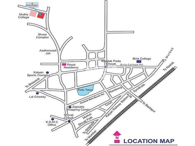 Shivam Bhagyoday Heights Location Image
