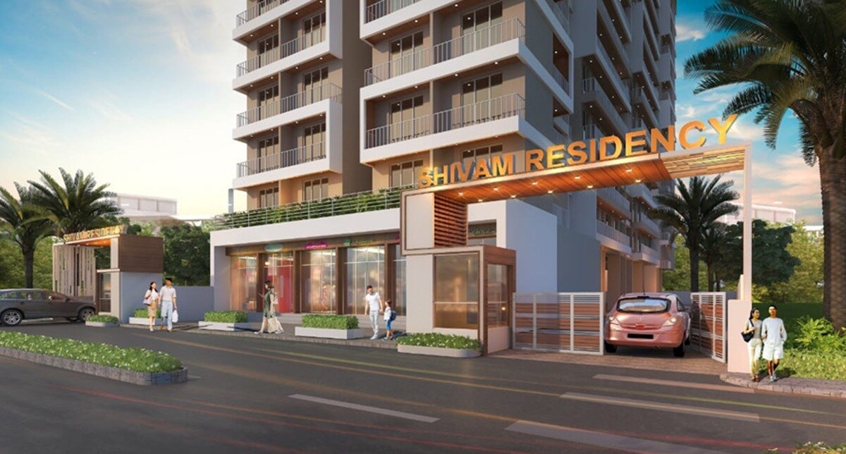 Shivam Residency Bhiwandi Entrance View