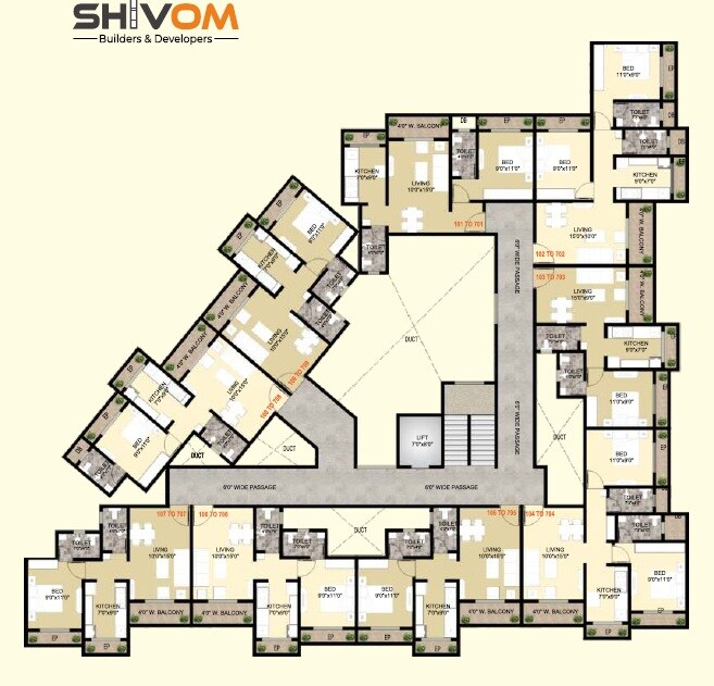 Shivom Lakeside Floor Plans
