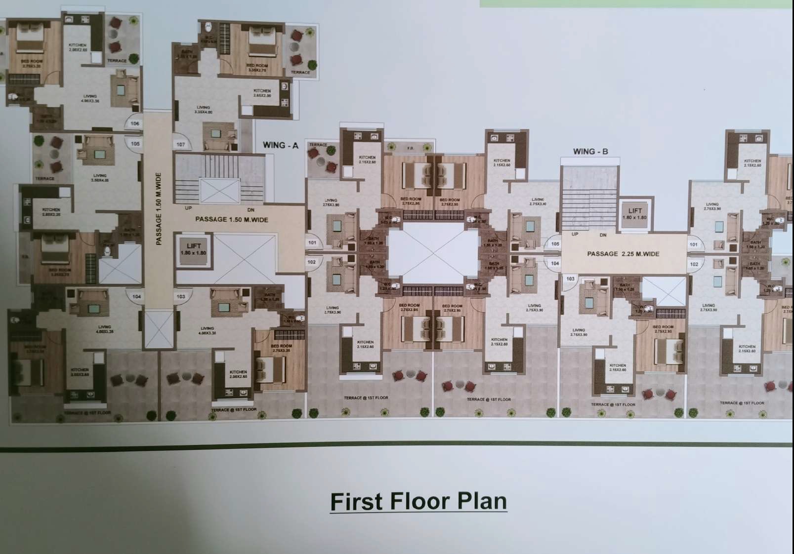 Shree Anjanabai Apartment Floor Plans