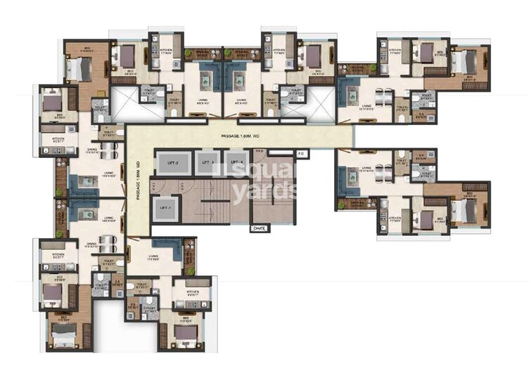 Shree Balaji Sarvoday Floor Plans 1