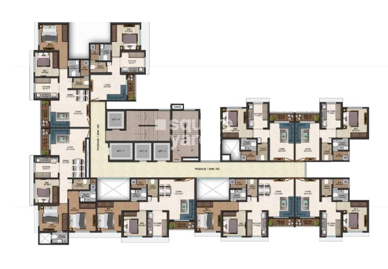 Shree Balaji Sarvoday Floor Plans 2