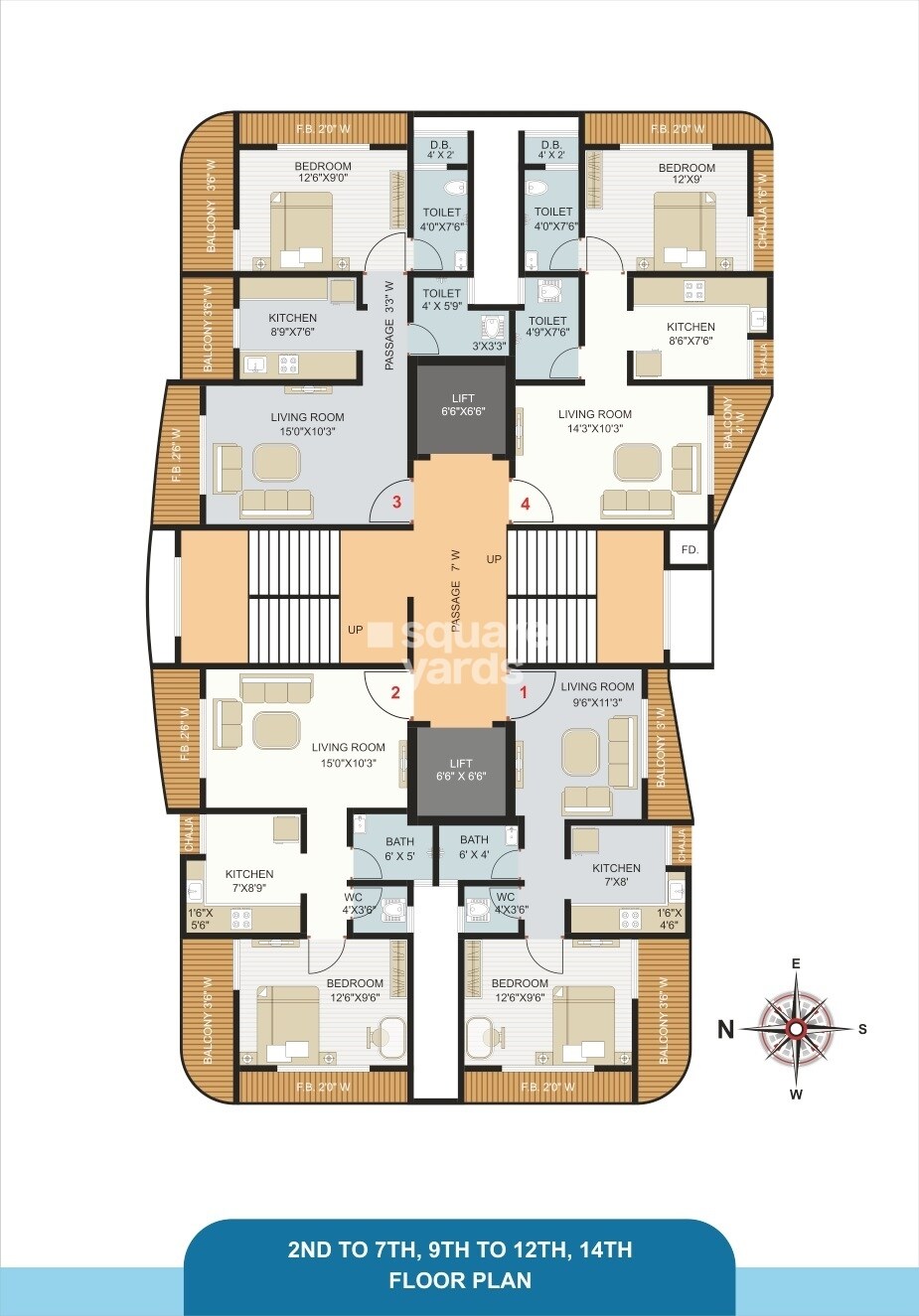 Shree Datta Barku Height Floor Plans