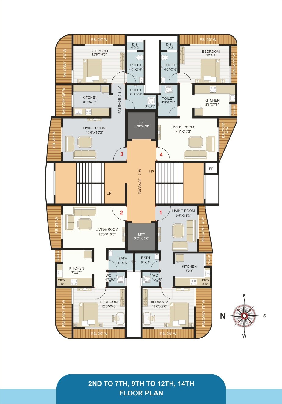 Shree Datta Barku Horizon Floor Plans