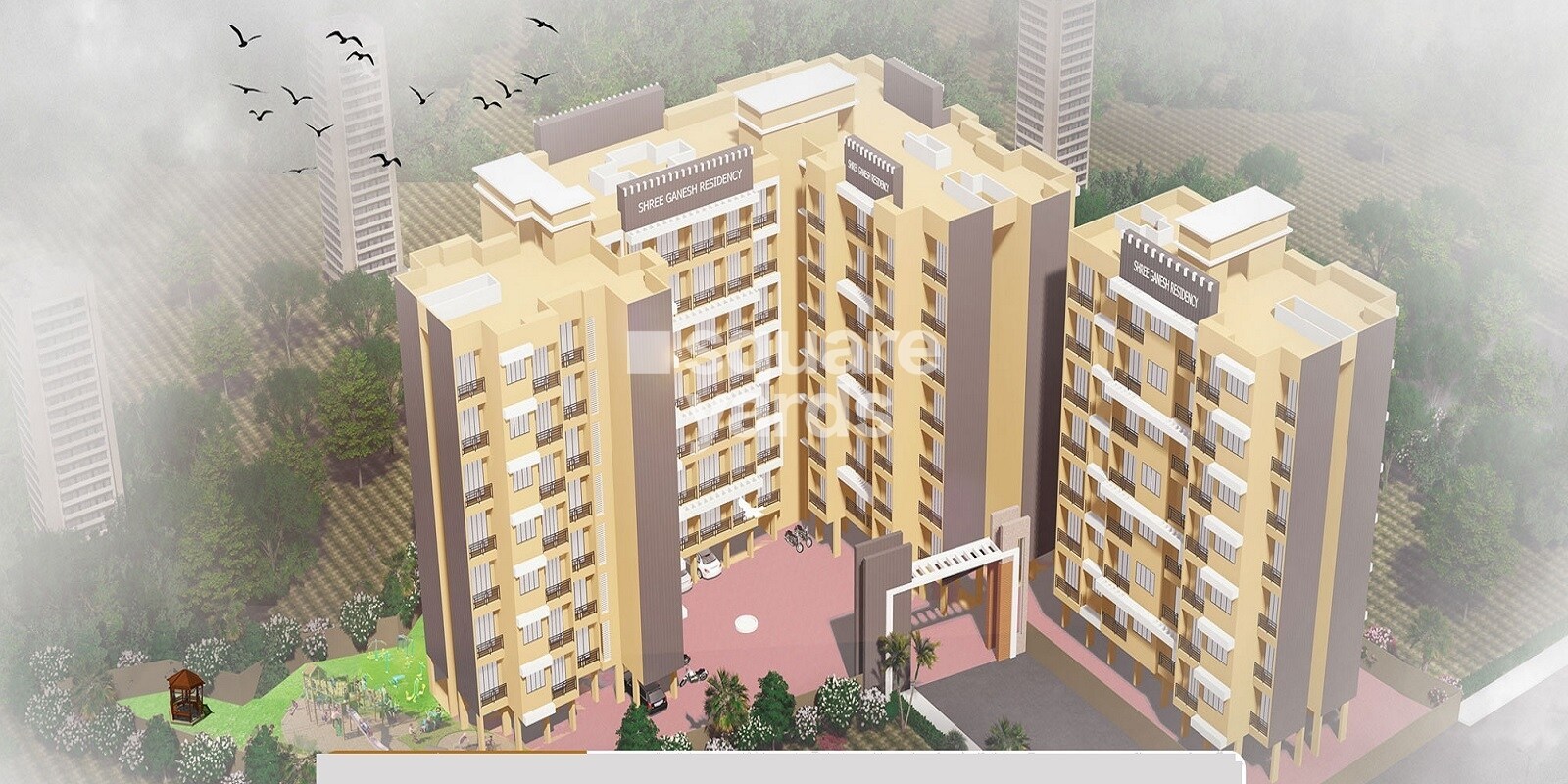 Shree Ganesh Residency Nilaje, Nilaje N V, Thane
