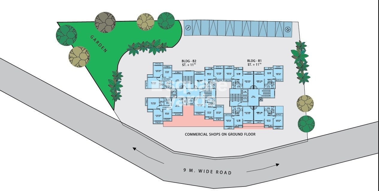 Shree Hari Residency Master Plan 1