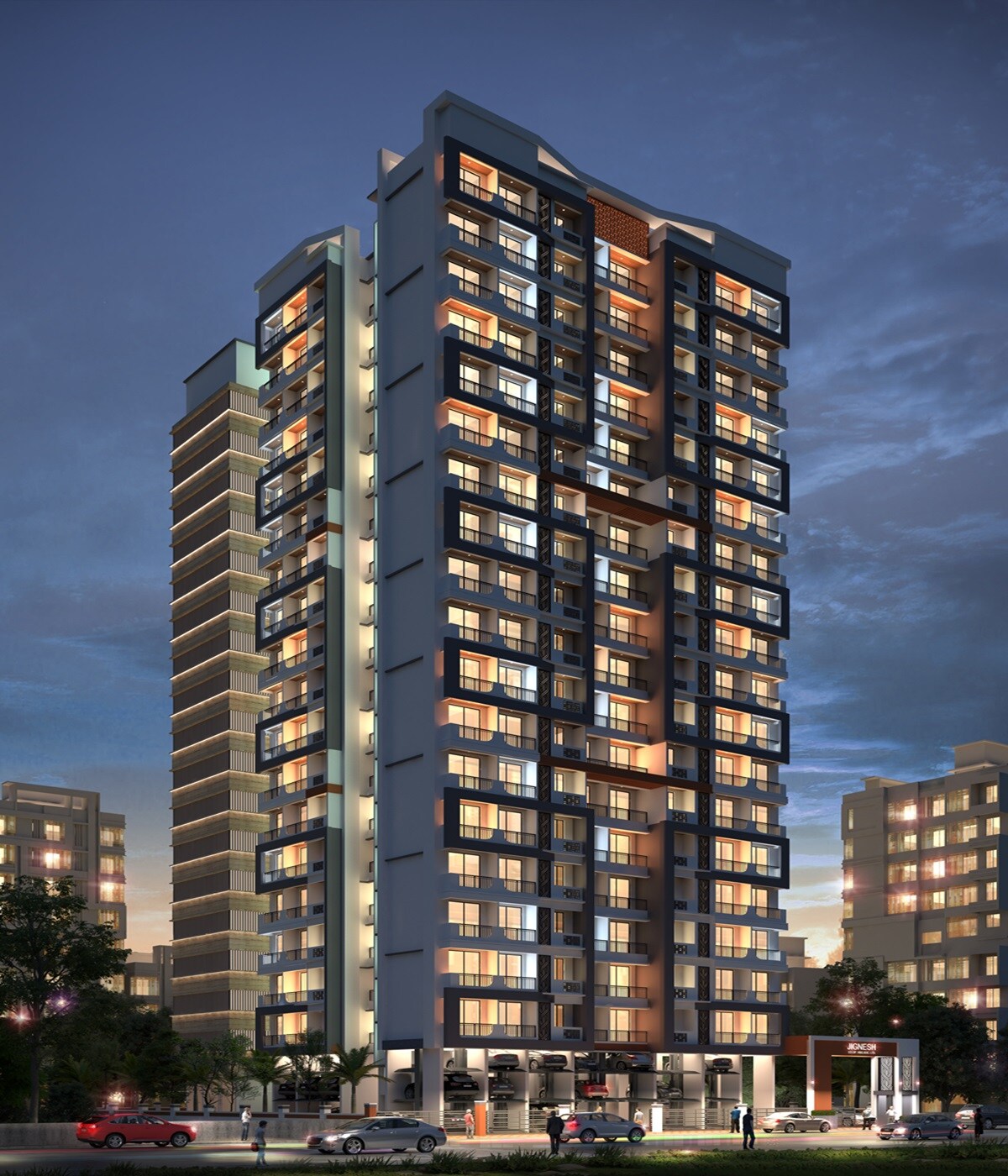 Shree Jignesh CHS Apartment Exteriors