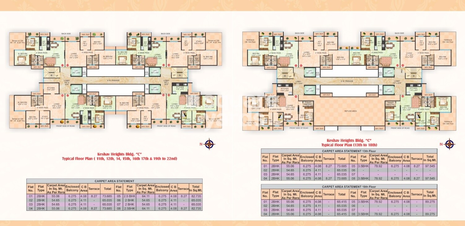 Shree Krupa Keshav Heights Phase I Floor Plans