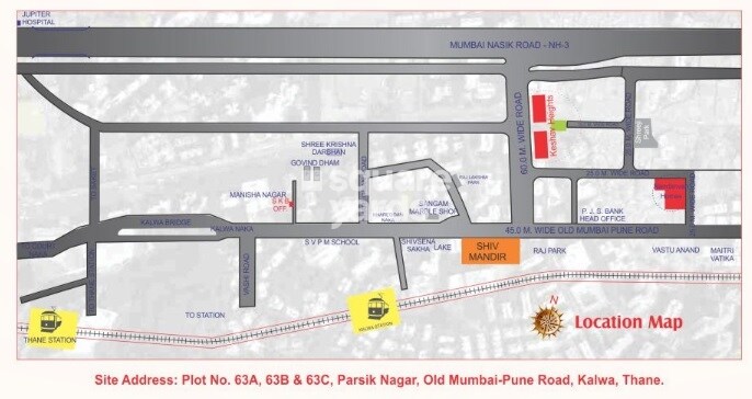 Shree Krupa Keshav Heights Phase I Location Image
