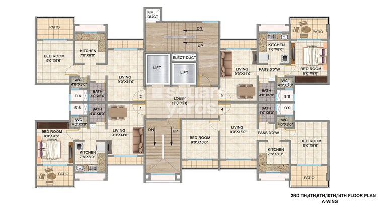 Shree Laxmi Kailash Homes Floor Plans 2
