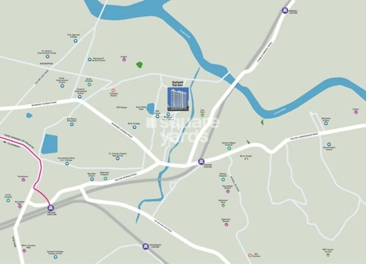 Shree Laxmi Kailash Homes Location Image