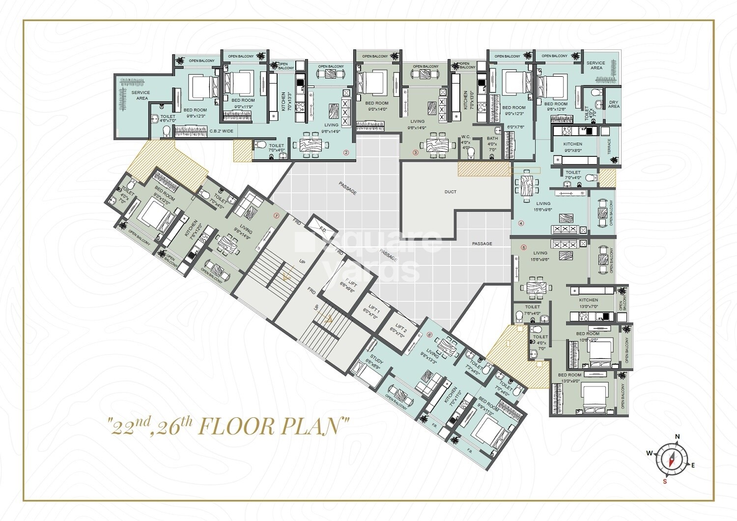 Shree Mangalmurti Creekedge Floor Plans 3
