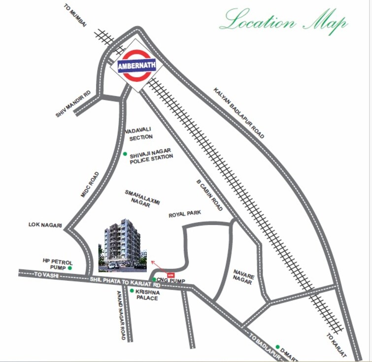 Shree Morivali Richmand Park Location Image