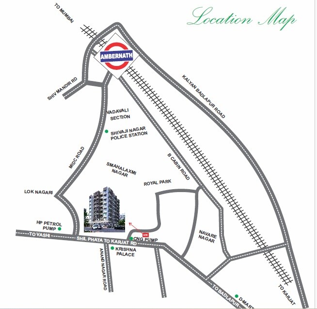 Shree Morivali Richmand Park Location Image