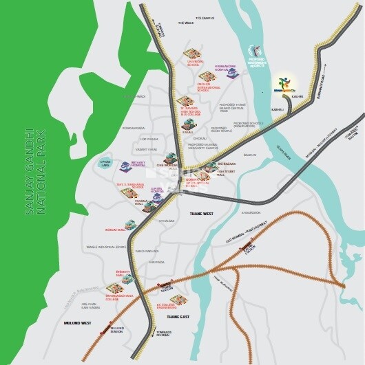 Shree Morya Sports City Location Image