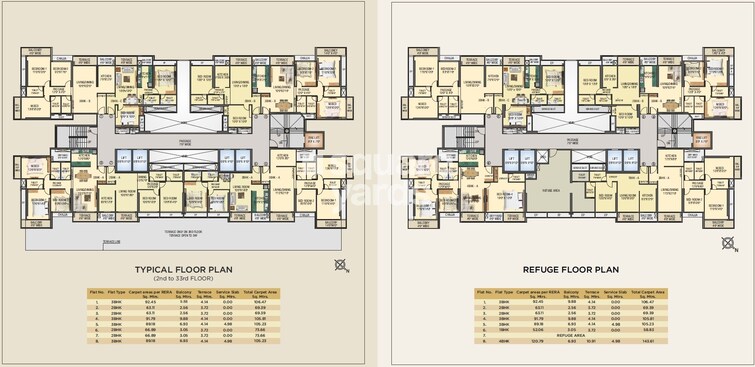 Shree Nandanvan homes Floor Plans 1
