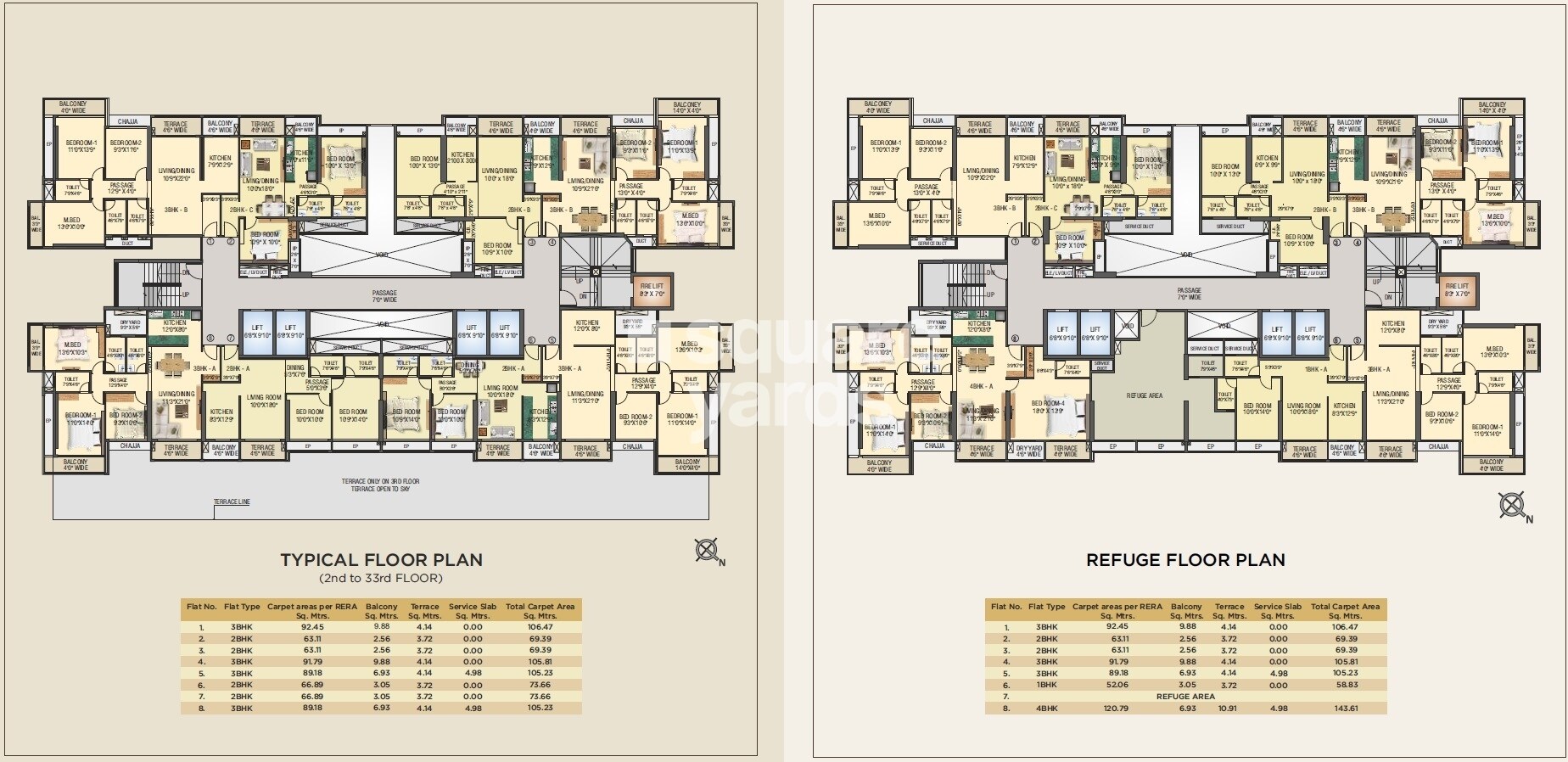 Shree Nandanvan homes Floor Plans 1