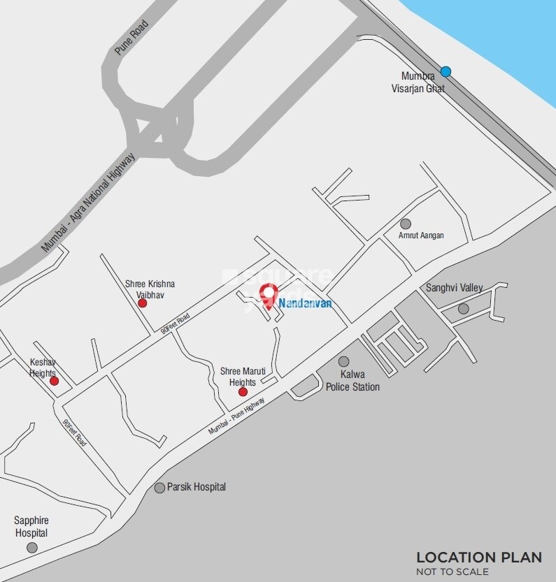 Shree Nandanvan homes Location Image