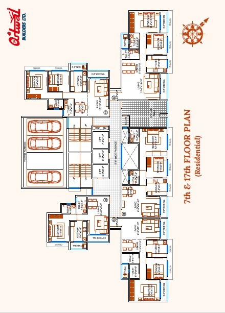 Shree Ostwal Akaasha Floor Plans