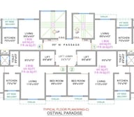 Shree Ostwal Paradise Floor Plans