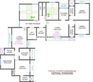 Shree Ostwal Paradise Floor Plans