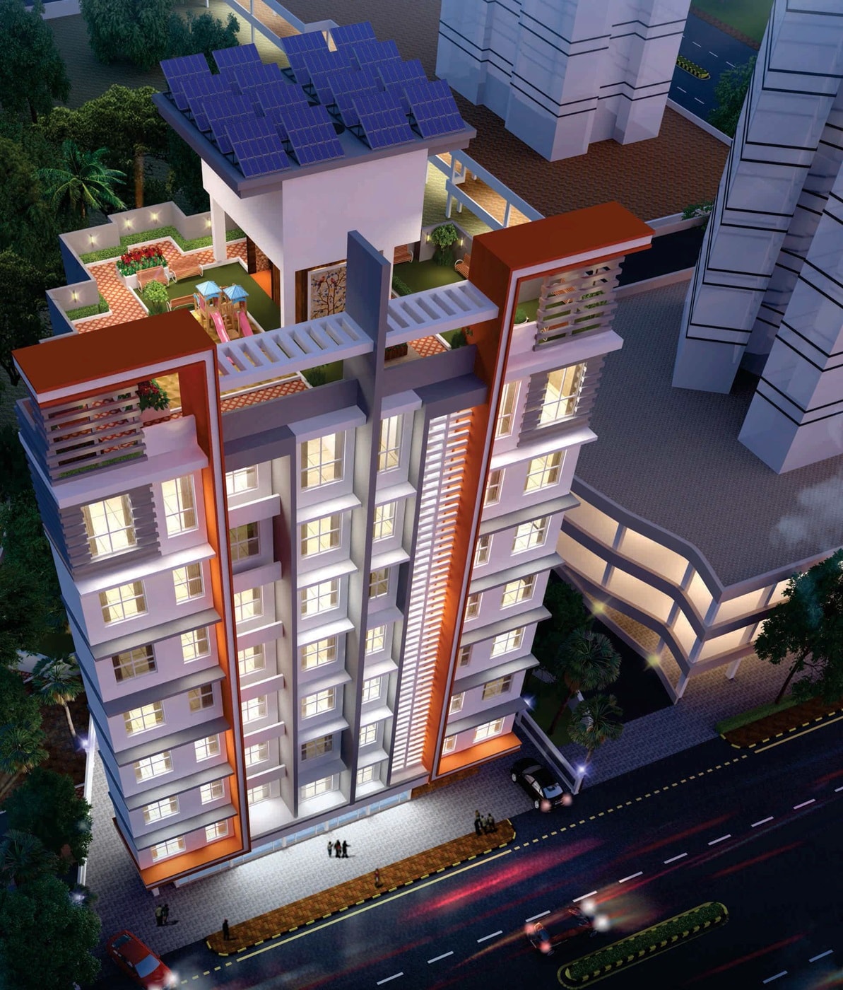 Shree Partha Tower View