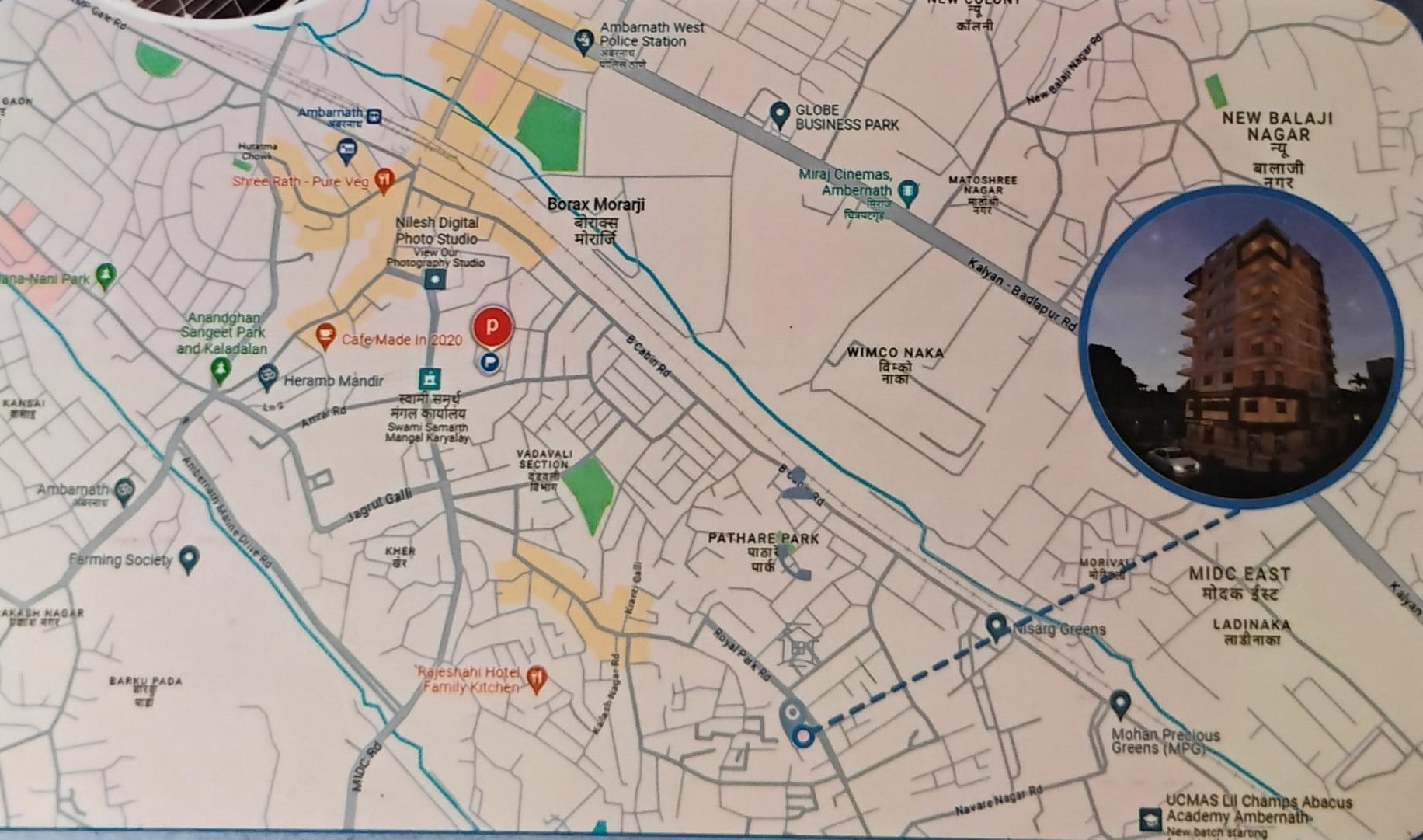 Shree Radhe Govind Plaza Location Image
