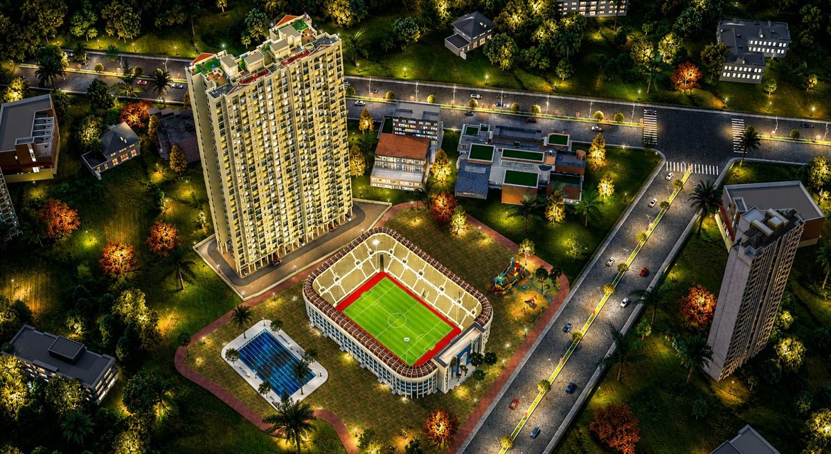 Shree Rekhaai Residency Tower View