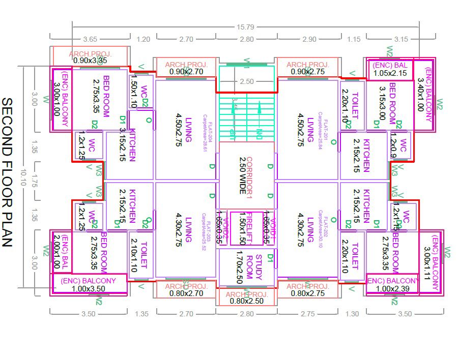 Shree Sahawas CHS Floor Plans