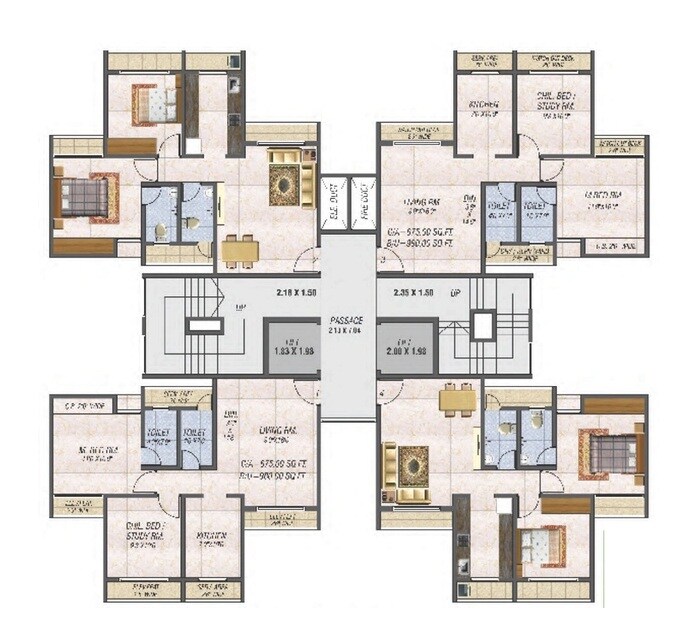 Shree Sankalp Floor Plans