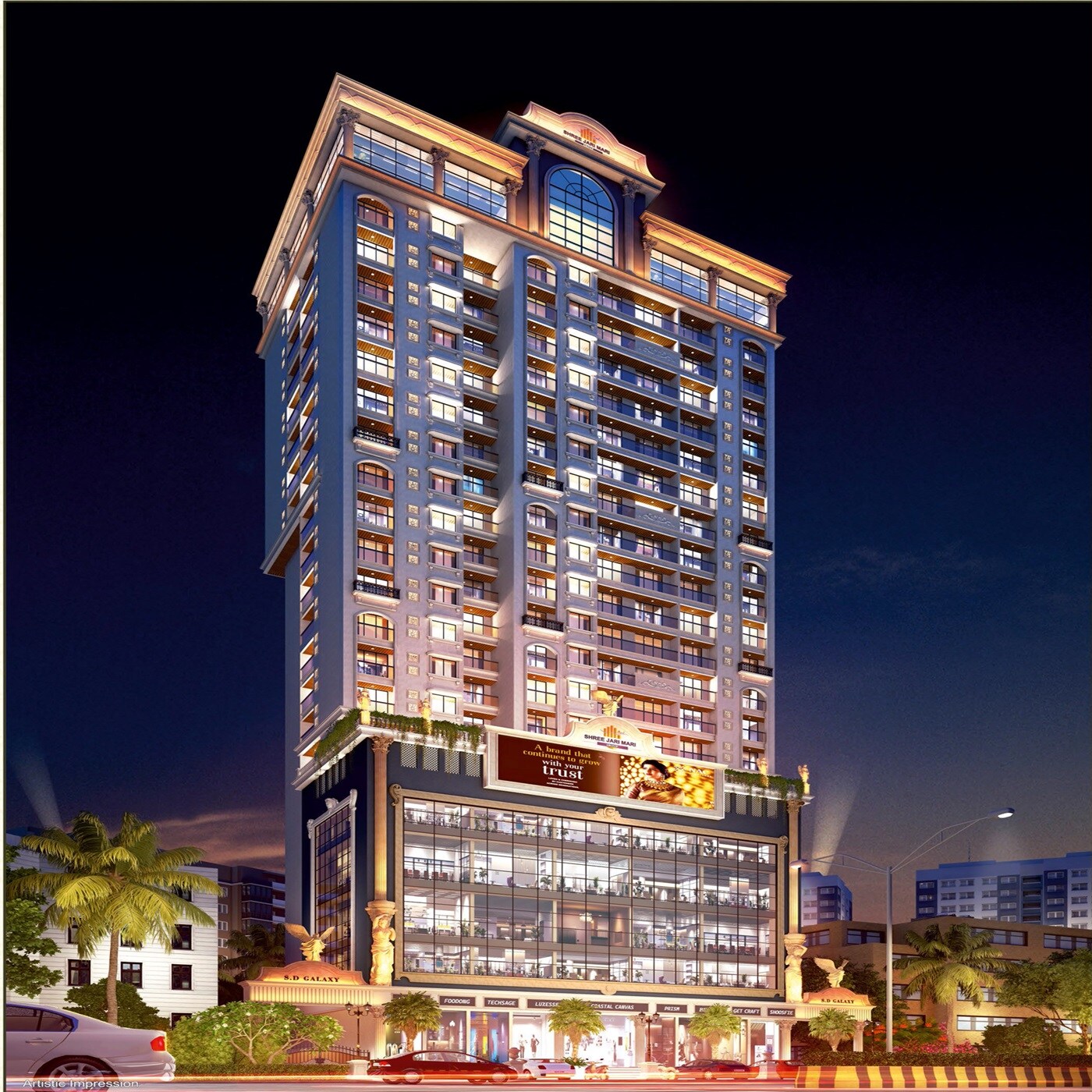 Shree SD Galaxy Apartment Exteriors