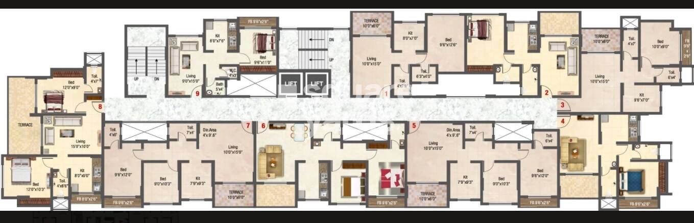 Shree Shankheshwar Lakeview Floor Plans