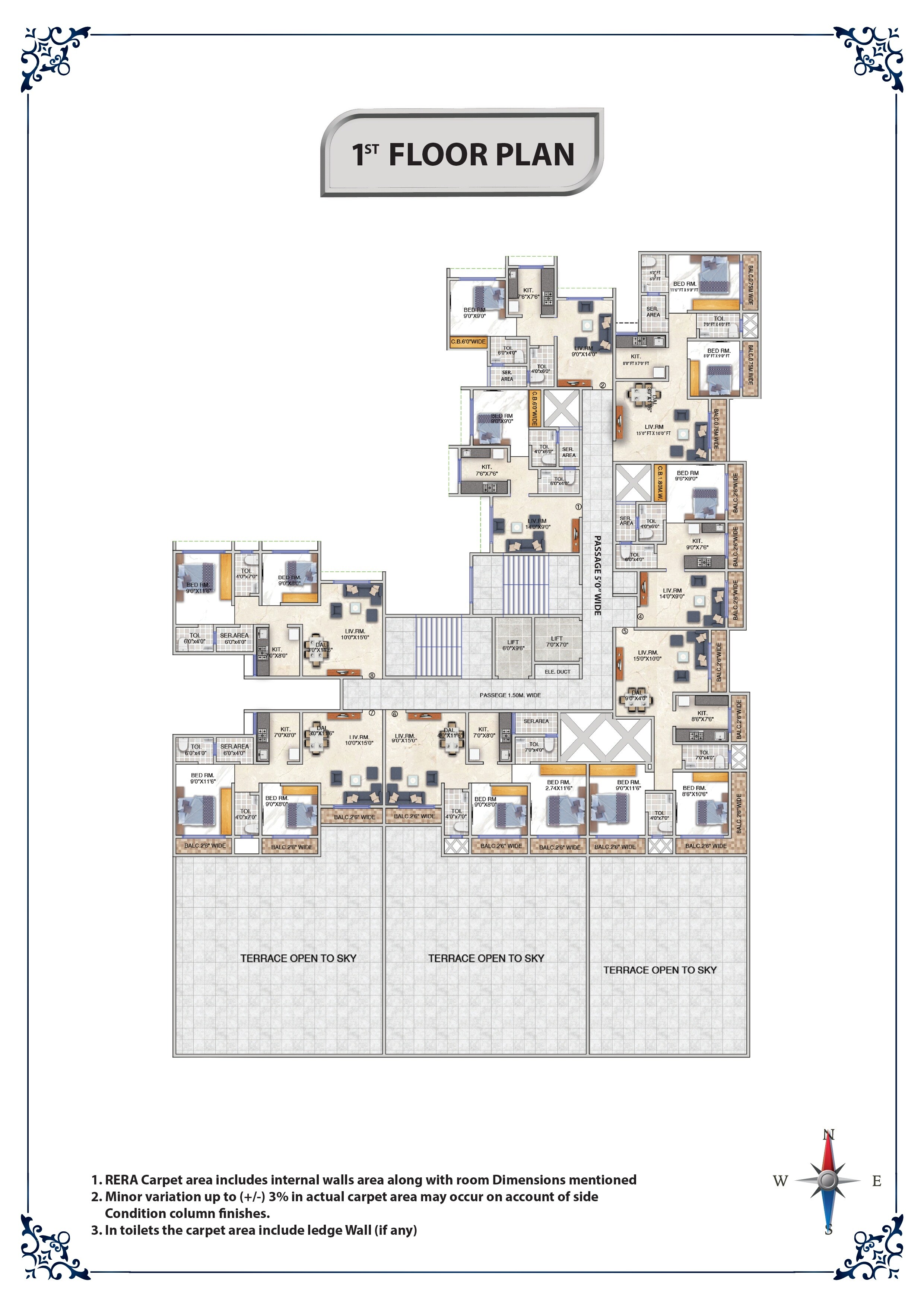Shree The Vaidiki Crown Floor Plans