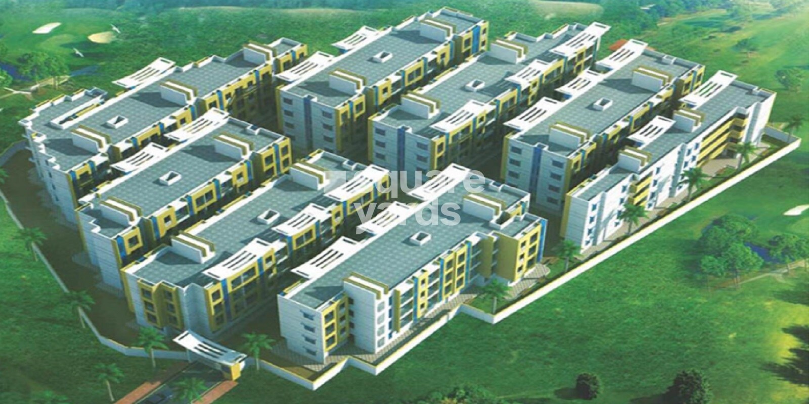 Shree Vallabh Sumaria Residency Tower View