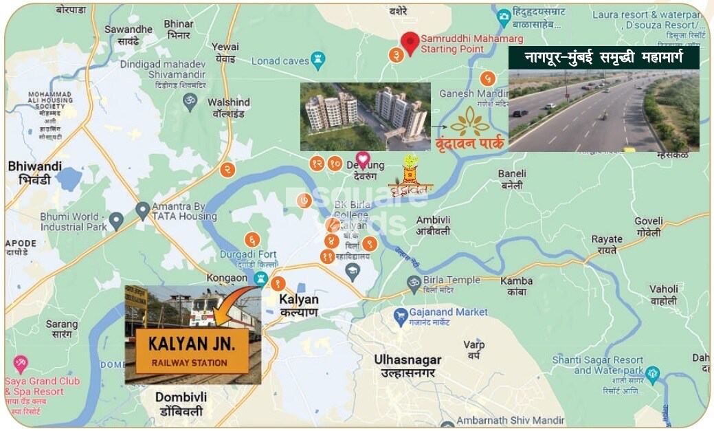 Shree Vrundavan Park Location Image