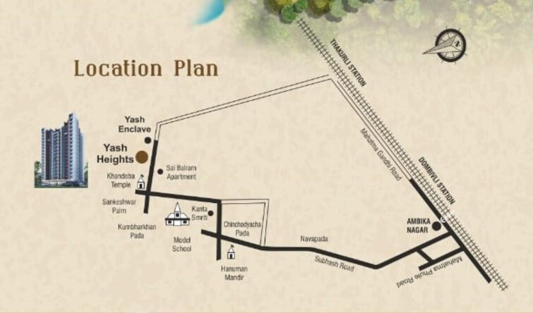 Shree Yash Heights Location Image