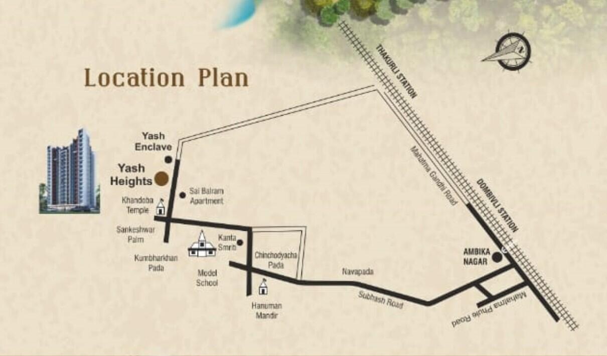 Shree Yash Heights Location Image