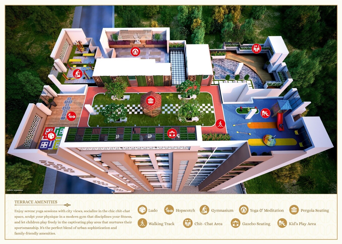 Shree Yashwant Heights Amenities-Features