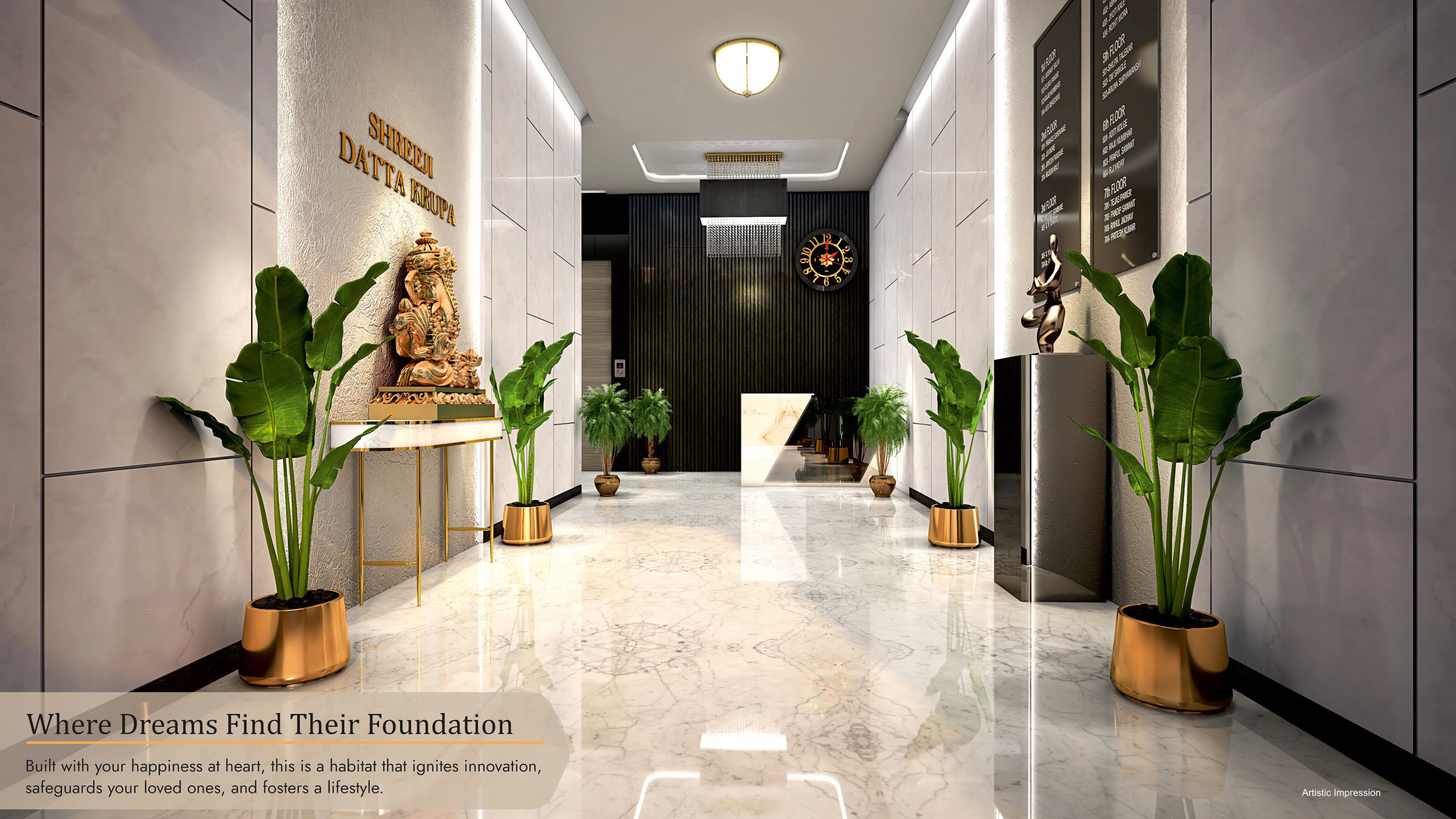 Shreeji Dattakrupa Lift Lobby Image
