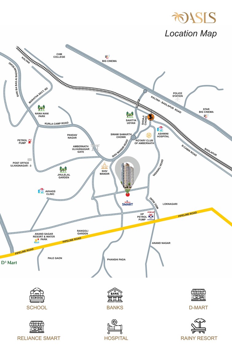 Shreeji Oasis Location Image