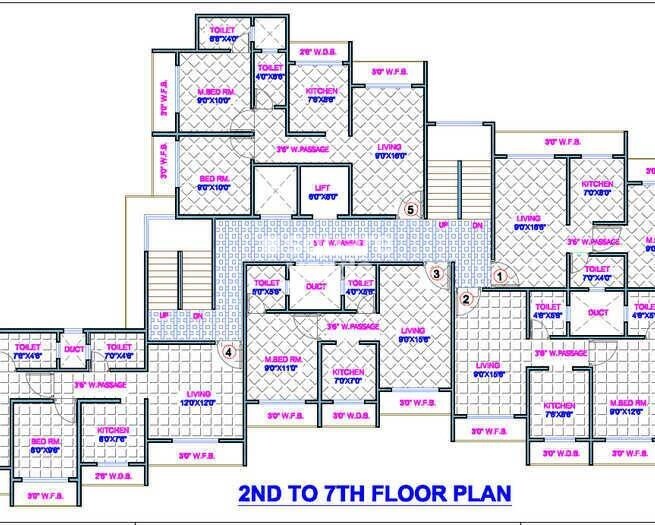 Shreenath Avenue Floor Plans