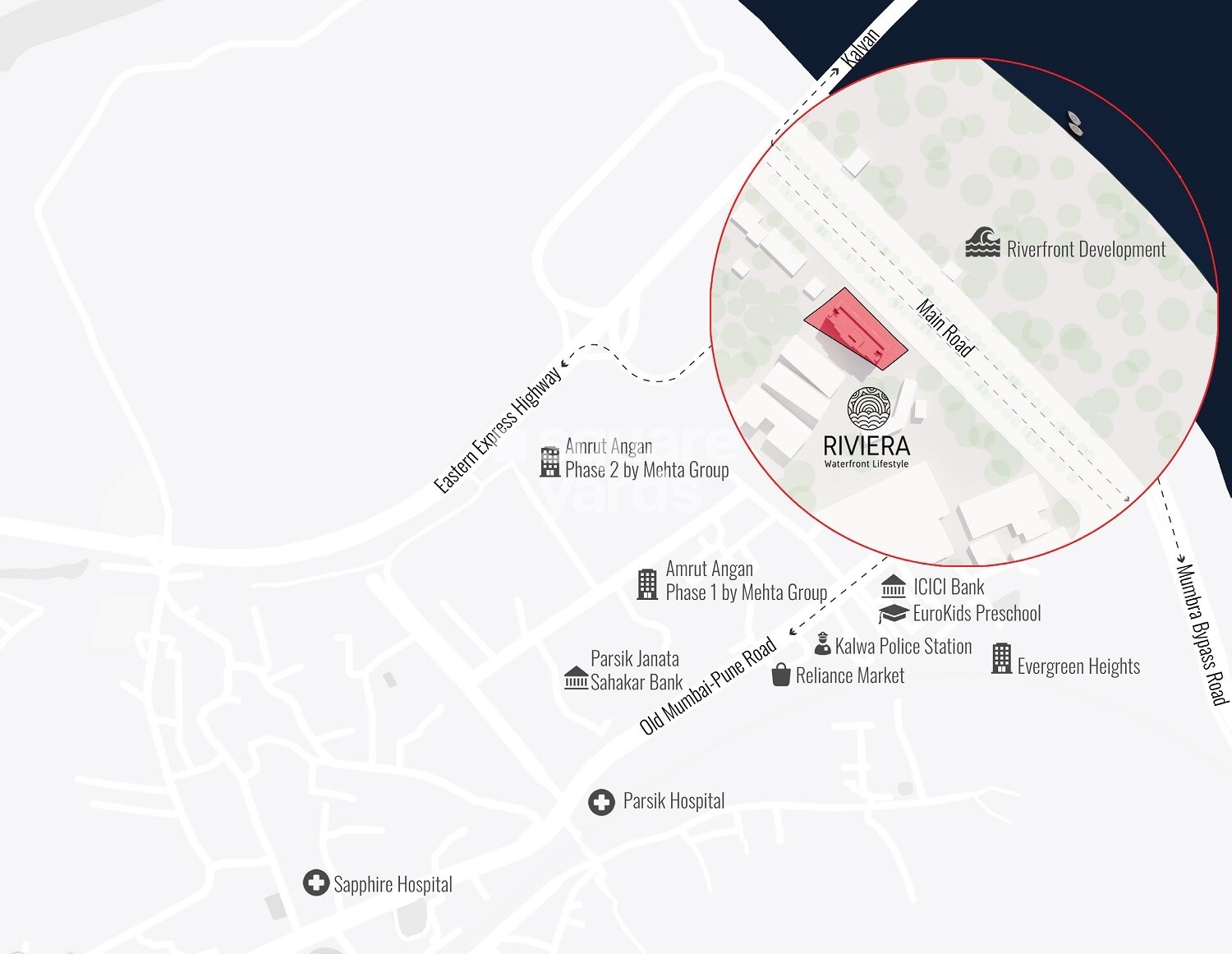 Shreeram Riviera Location Image