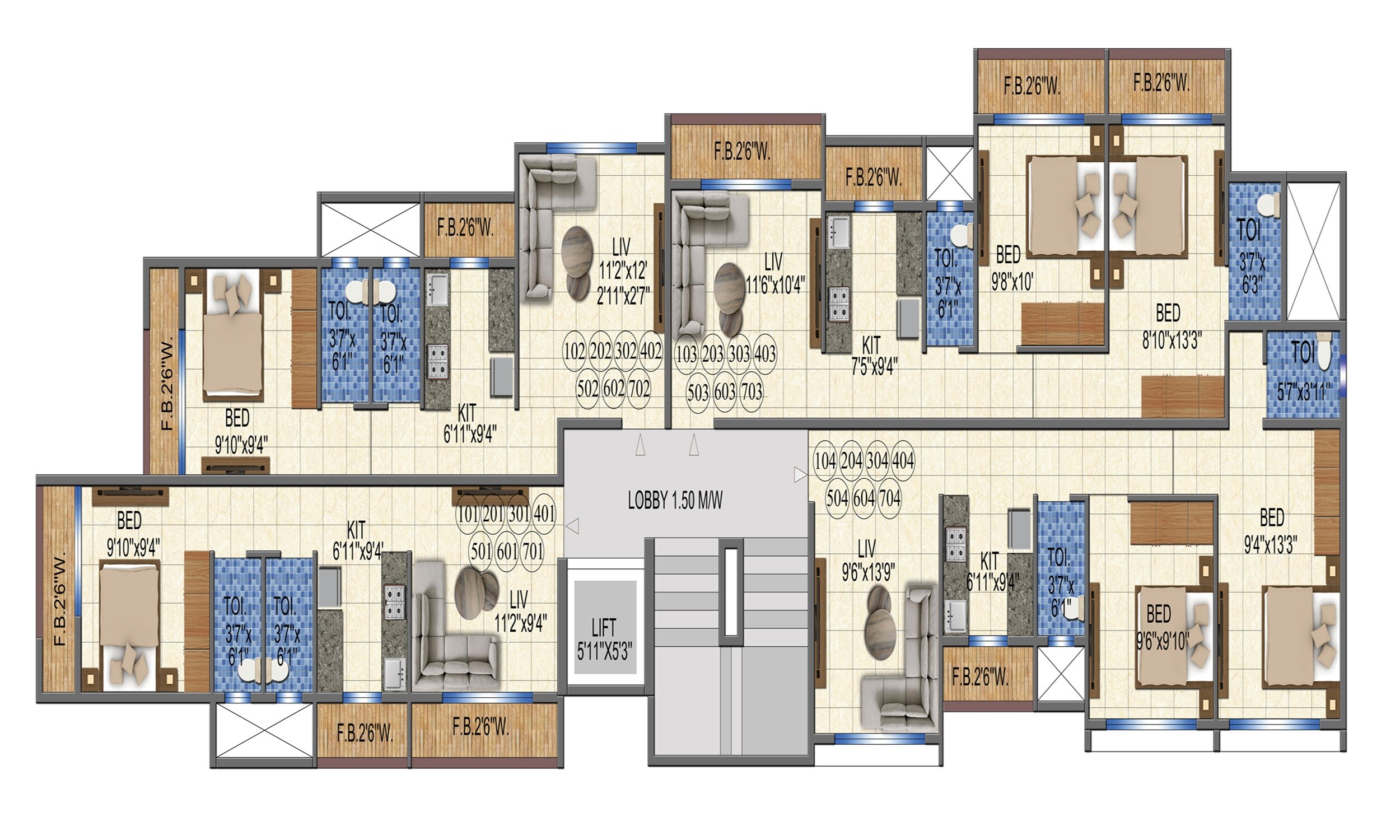 Shreeram Shivaay Avyaan Floor Plans