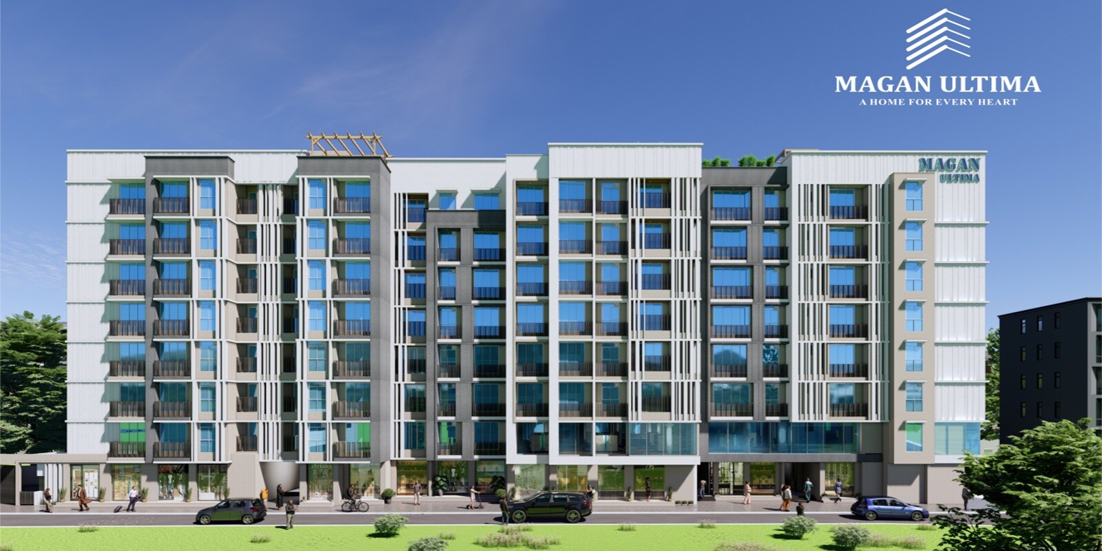 Shri Hem Magan Ultima residential project in Hanuman Nagar