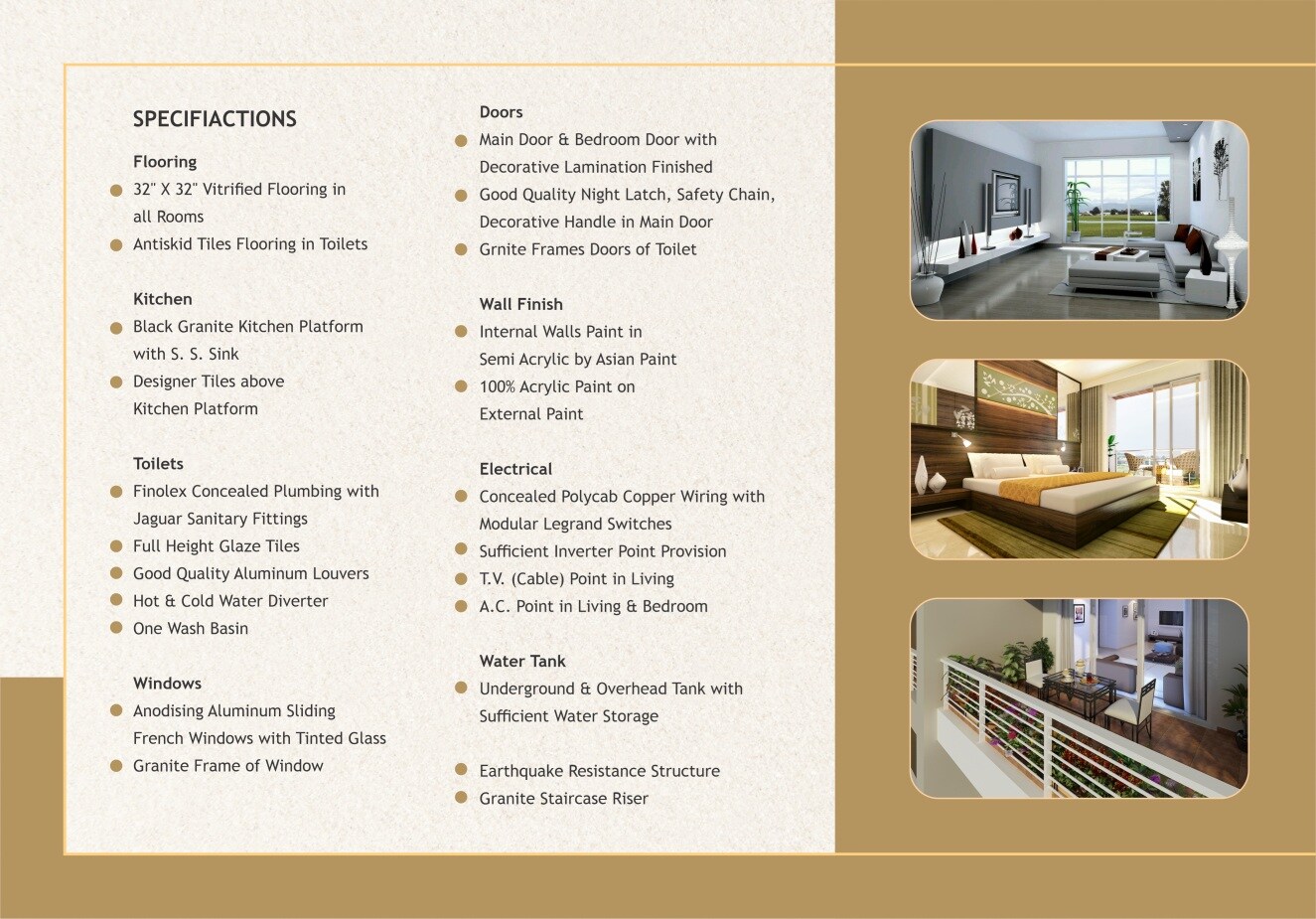 Shri Hem Magan Ultima Specification