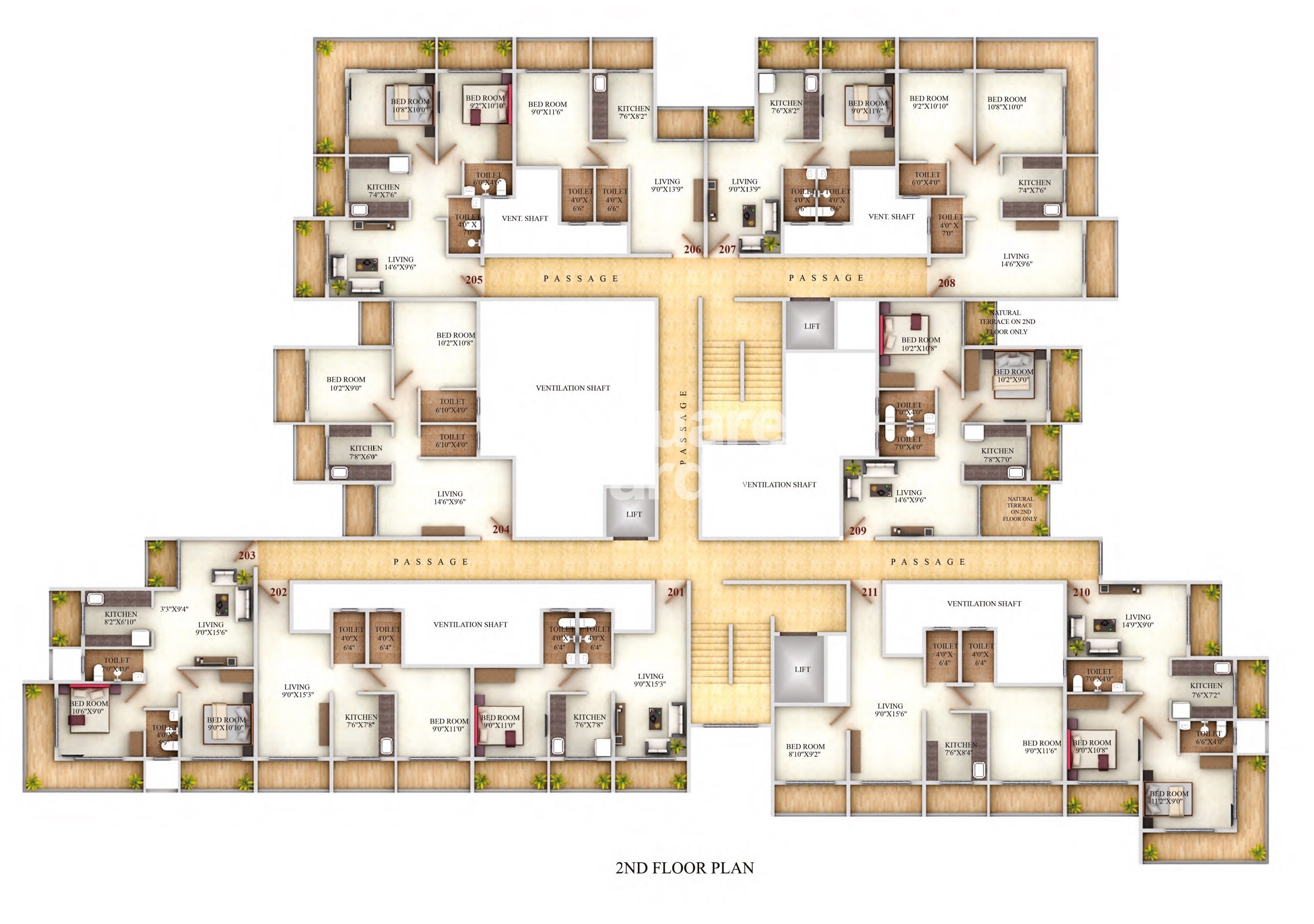 Shubh Precious Solitaire Floor Plans