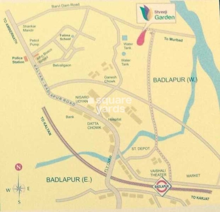 Shubh Shreeji Garden Location Image