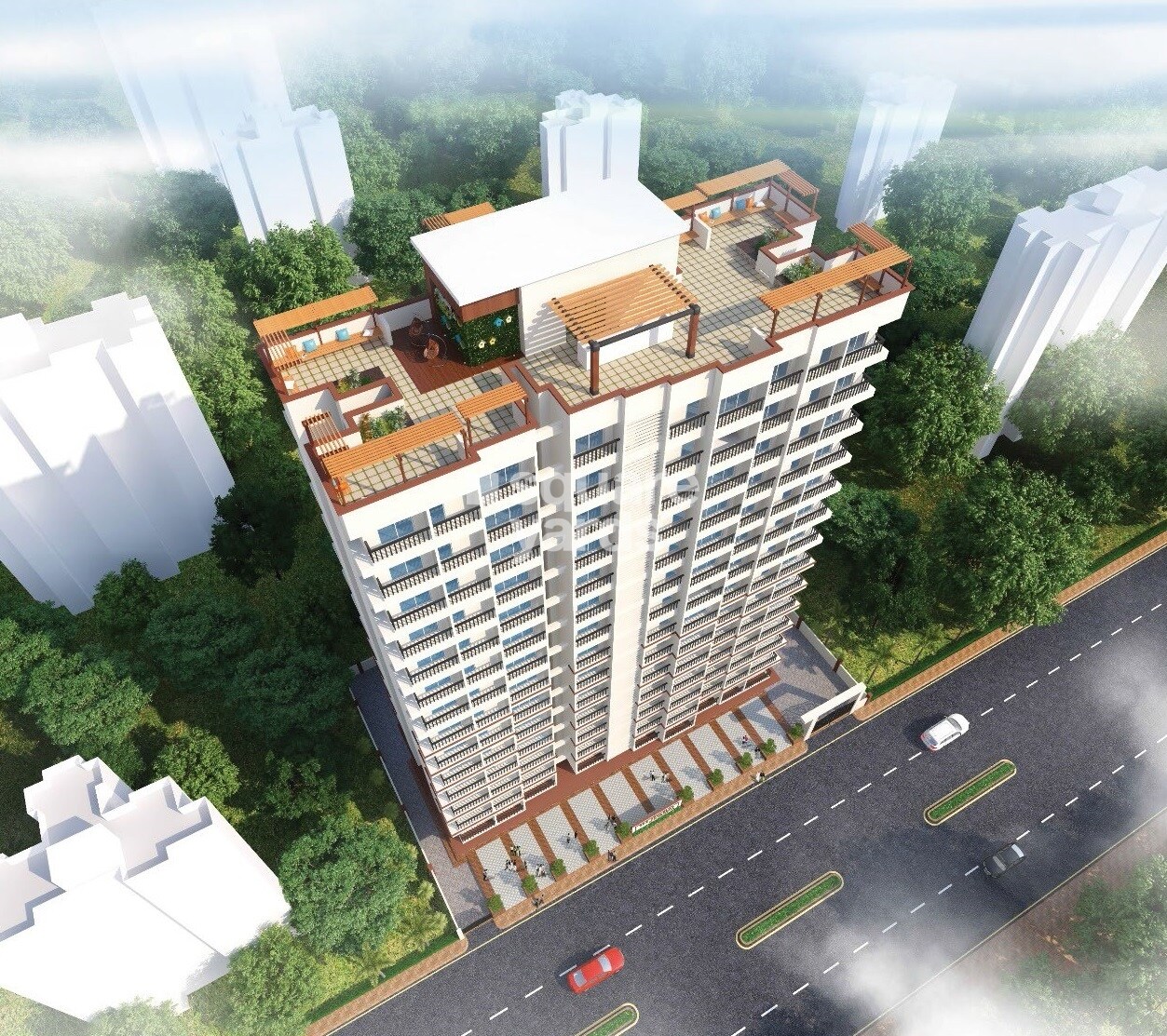 Shubham Jai Jhulelal CHS Tower View 1